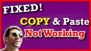 Copy and Paste Not Working Windows 10 | How to Fix Copy and Paste Not Working