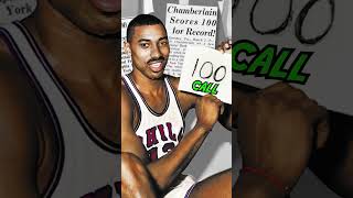 Did The NBA *Fake* Wilt Chamberlain’s 100 Point Record 🤯 #shorts