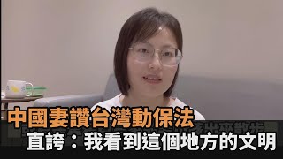 中國人妻訝異台灣為「保護動物」立法　直誇：我看到這個地方的文明程度－民視新聞