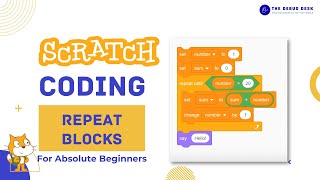 Scratch Repeat Blocks Explained | Fun Animations with Repeat & Forever Loops | Learn Scratch Coding