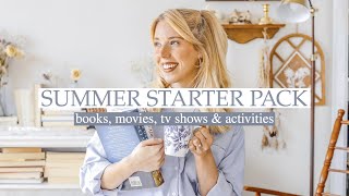 SUMMER RECOMMENDATIONS 🌤 beach reads, summery movies & tv shows and ideas to romanticize summer!