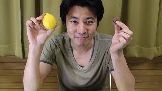 【実験】簡単トリック！レモンとタバスコでピカピカの１０円玉を作る Lemon and coin Experiment