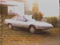 1986 subaru xt coupe commercial