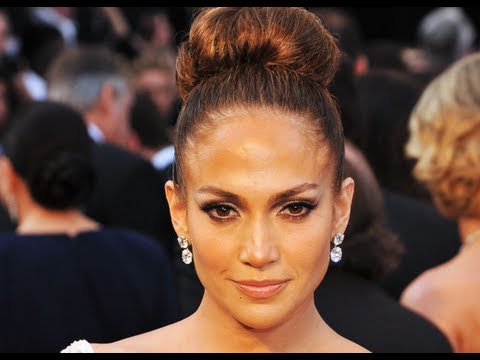Jennifer Lopez Updo Hairstyles Jennifer Lopez Above Bared Her