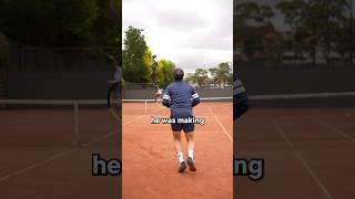 Federer’s SABR is one of the most impressive shots in tennis. Here is how to do it. #tennis #federer