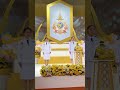 ร่วมบันทึกเทปโทรทัศน์ถวายพระพรชัยมงคล เนื่องในโอกาสวันเฉลิมพระชนมพรรษา พระบาทสมเด็จพระปรเมนทรรามาธิบ