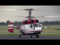 two kamov ka 32t startup and take off at hévíz balaton airport