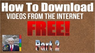 How To Download Videos From The Internet Free - With RealPlayer