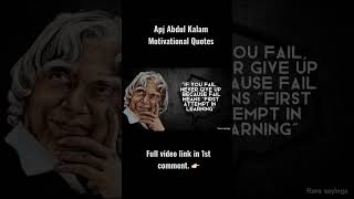 Apj Abdul Kalam Motivational Quotes #quotes