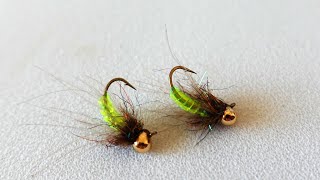 Нимфа Body Glass Caddis Pupa