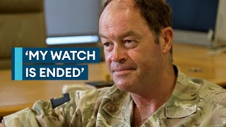 My watch is ended: British Army chief explains decision to step down