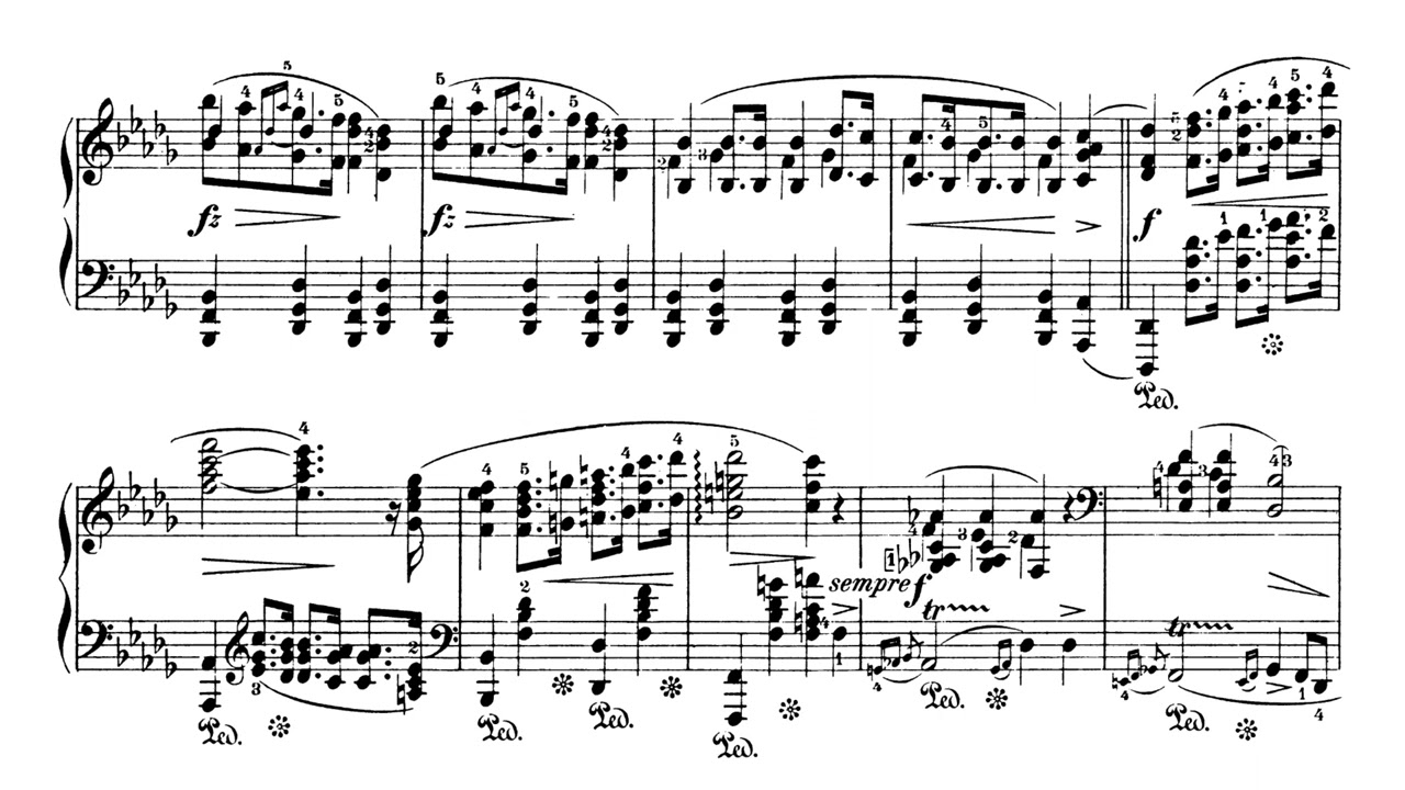 Chopin - Piano Sonata No. 2 In B-flat Minor, Op. 35 (Audio+Sheet ...