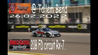 Rotary Revival SA 2022 - Tailem Bend - Direct Clutch 20B FD circuit Rx-7