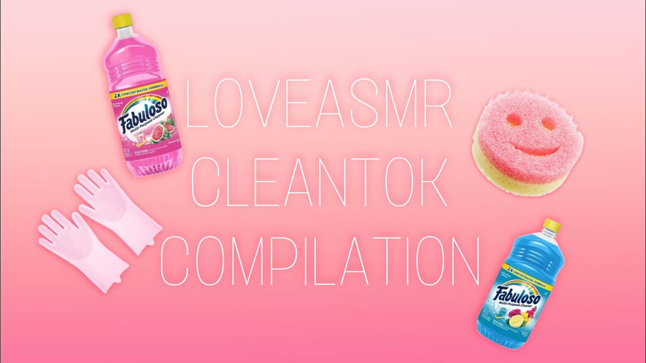 Loveasmr817 Cleantok Compilation рџ Youtube