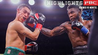 Adames vs Montiel HIGHLIGHTS: October 8, 2022 | PBC on Showtime