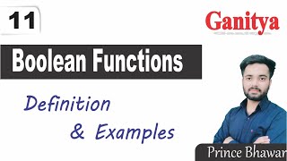 Boolean Functions | IN HINDI | Boolean Function Defination | Equivalent Boolean Expression