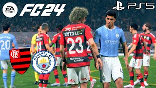 EA FC 24 - Flamengo vs Manchester City | IMPERDÍVEL!!  PARTIDA NA NEVE! PS5™ Gameplay [4K/HDR/60FPS]
