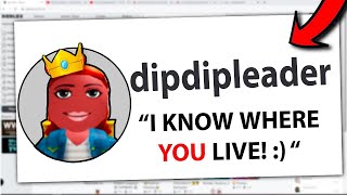 These Roblox HACKERS Can Find Where You Live?! Roblox Dip Dips!