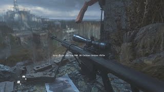Modern Warfare Remastered "All Ghillied Up" Sniper Mission Gameplay