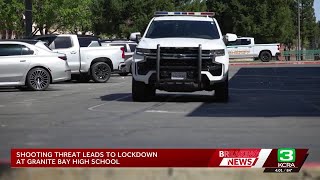 Shooting threat prompts Granite Bay High School lockdown, Placer deputy injured in crash while re...