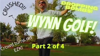 The Match at Wynn Golf Club continues with fireworks! Part 2 - How to make clutch putts! @18Birdies