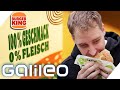 1 Woche Burger ohne Fleisch: Das erste vegetarische Fast-Food-Restaurant | Galileo | ProSieben