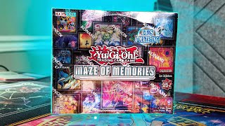 Yu-Gi-Oh! MAZE OF MEMORIES! Early 1st Look Box Opening!