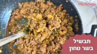 פרק 338-תבשיל בשר טחון