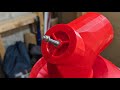 3D Printed Cyclone Dust Collector Vacuum Relief Elbow