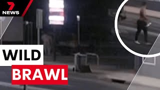 Wild West Richmond street brawl | 7 News Australia