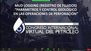 Mud Logging / Monitoreo de Parámetros en las operaciones de Perforación de Pozos. / Edgar Martínez