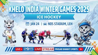 LIVE - ICE Hockey - Khelo India Winter Games 2025 Ladakh - Day 2