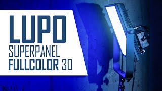 Lupo Superpanel 30 Full Color Lighting Design for Talking Head \u0026 Interviews