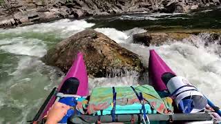 Double Drop Class 4 Rapid - Selway River 2.3 feet