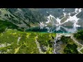 morskie oko and czarny staw pod rysami near zakopane