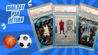 Mailday - PSA Return Mix - Ribery, Wemby, Jordan, Lebron James \u0026 More