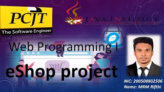 Web Programming I eShop project Task 38