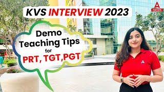 KVS Interview Preparation 2023 | Demo Teaching For KVS PRT, TGT & PGT 2023