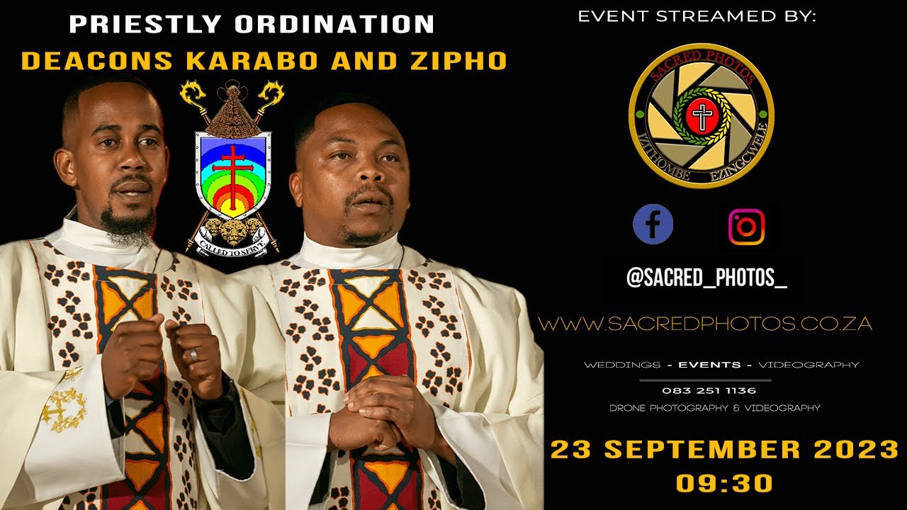 Priestly Ordination 2023 By His Grace Archbishop Buti Joseph Tlhagale ...