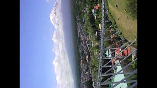 DODONPA ドドンパ (富士急ハイランド) POV 4 (view of Mt. Fuji)