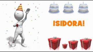 ¡FELIZ CUMPLEAÑOS ISIDORA!