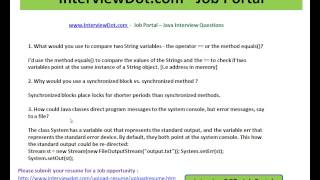 How to compare 2 string variables java interview questions interviewdot