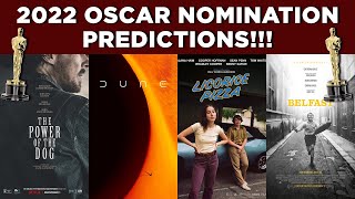 2022 Oscar Nomination Predictions!! (What a Crazy Year!)