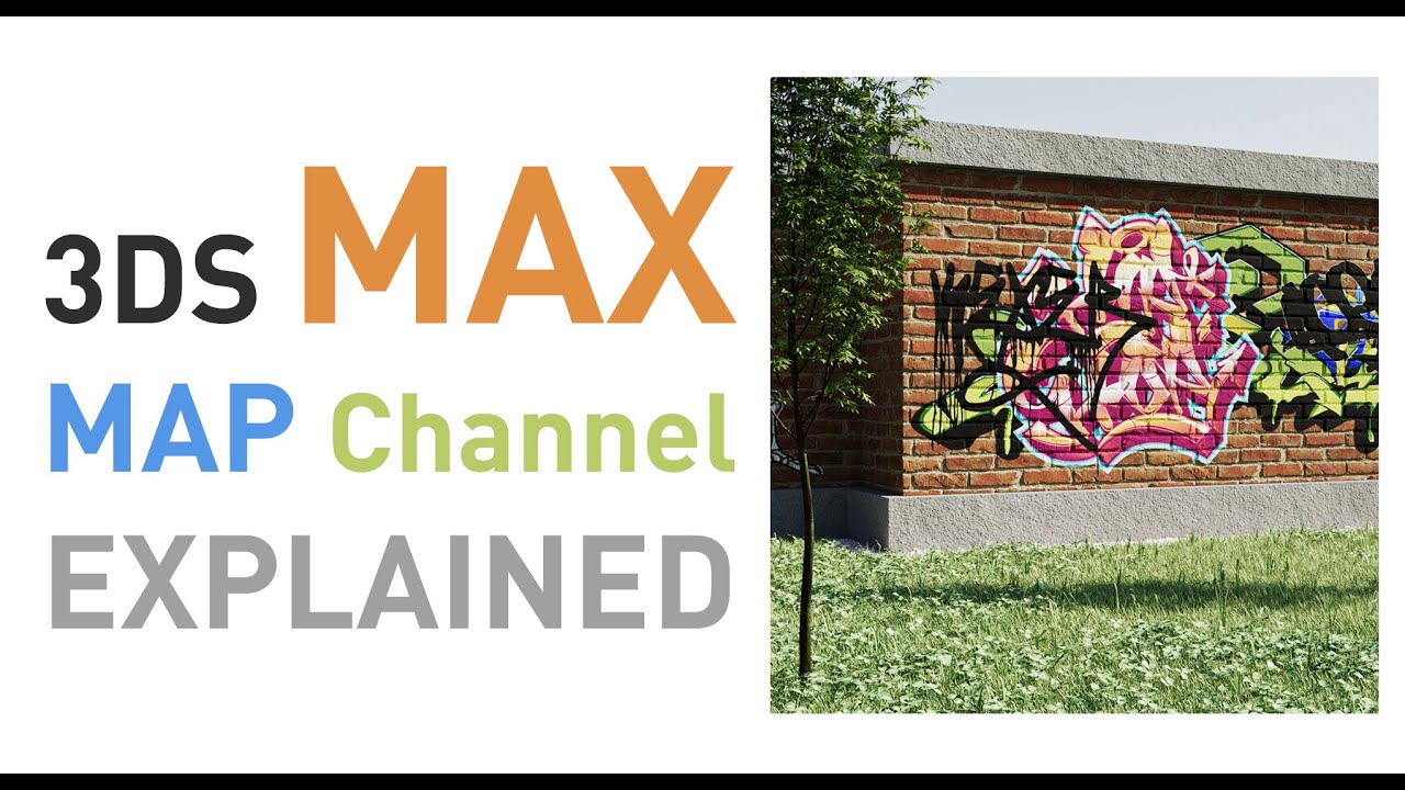 3ds Max Map Channel Explained Youtube