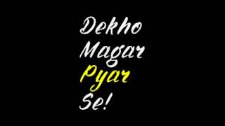 22 10 2021 DEKHO MAGAR PYAR SE BY KOMAL BHARTI