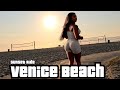 4k 🚴 E-BIKE RIDE 🌴SUNSET E-BIKE RIDE VENICE BEACH🌴 SANTA MONICA California 🌊