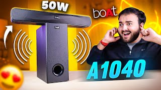 Loudest 50W Soundbar under ₹4000/- 🤯| boAt Aavante Bar A1040