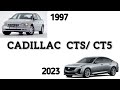 EVOLUTION OF THE CADILLAC CTS/ CT5 1997-2023 INTERIOR & EXTERIOR