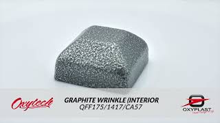 Oxytech - Oxyplast Graphite Wrinkle Powder Coat QFF175/1417/CA57