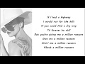 Lady Gaga - Million Reasons Lyrics